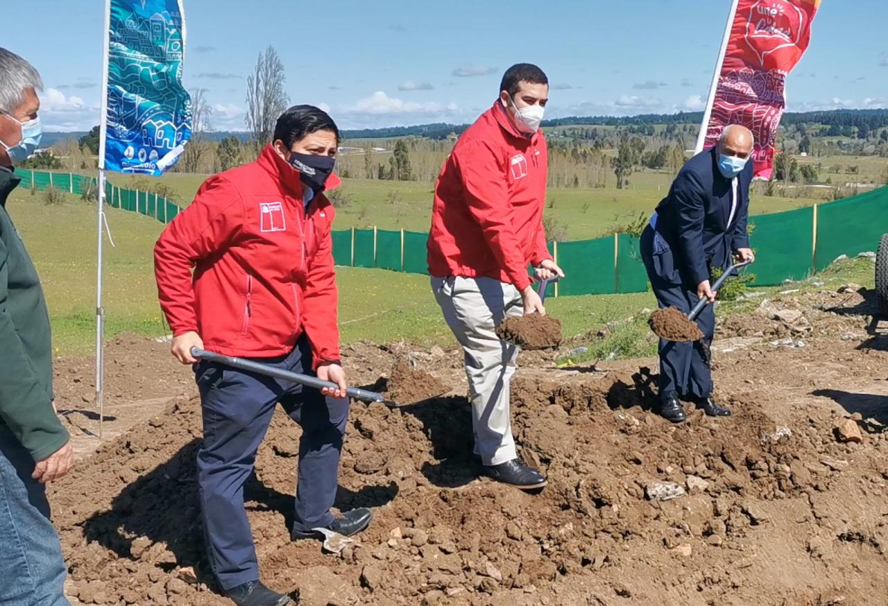 Minvu Biobío activa obras de mega parque de 18 mil m2 en Yumbel