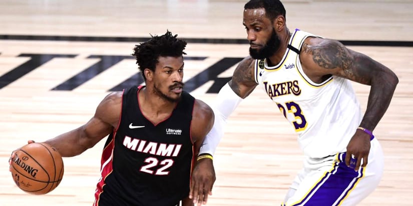 Los Heat y un intratable Jimmy Butler descontaron ante Los Lakers en Final de la NBA
