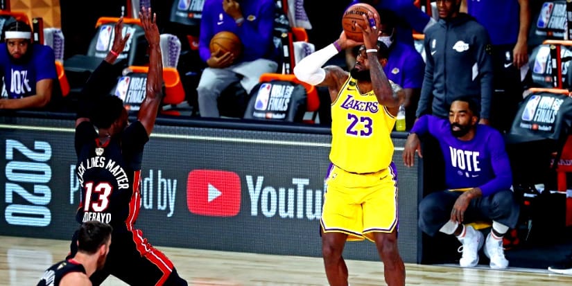 A las 22.00 horas se juega el segundo partido de la final NBA: Los Ángeles Lakers contra Miami Heat