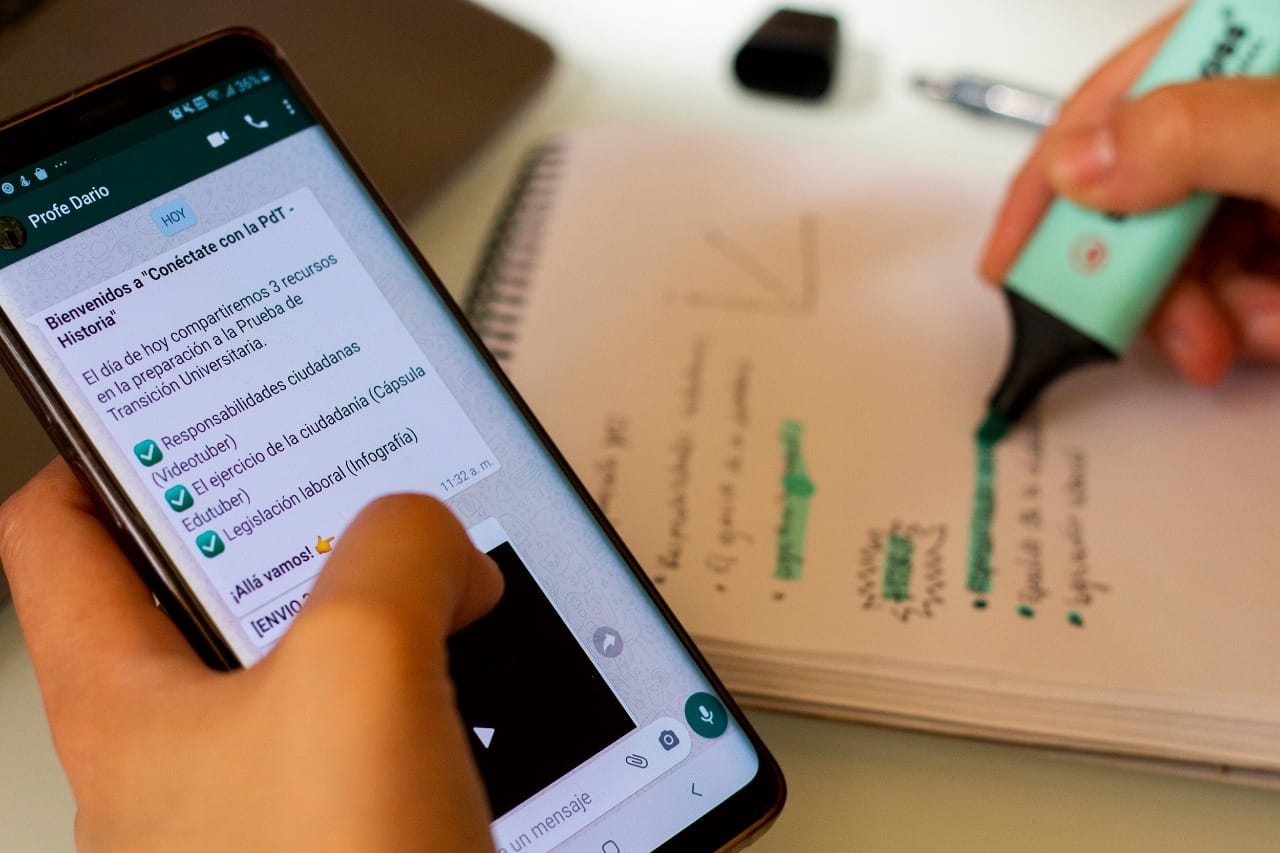 Universidad de Concepción lanzó preuniversitario gratuito por WhatsApp