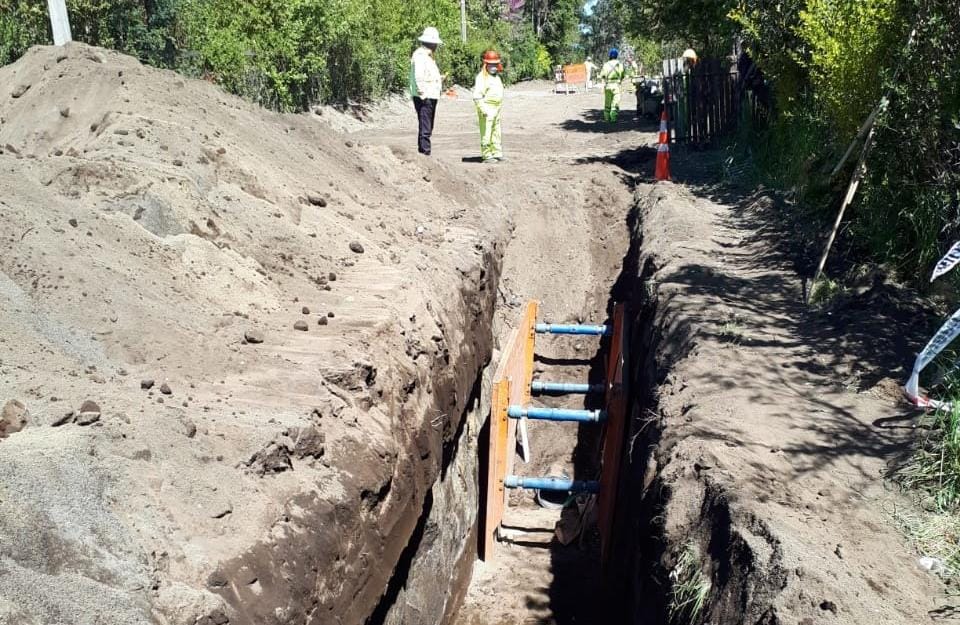 57% de avance presenta construcción de sistema de agua potable rural más grande del Biobío