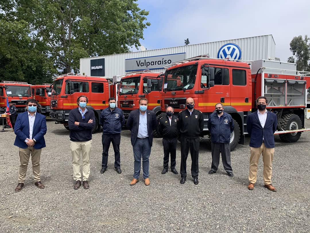 Biobío cuenta con 18 nuevos carros especializados para combate de incendios forestales