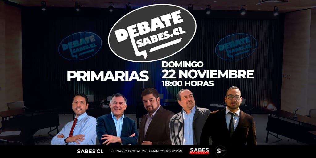 Sabes.cl realizará debate en vivo de candidatos a gobernadores regionales que van a primarias en Biobío