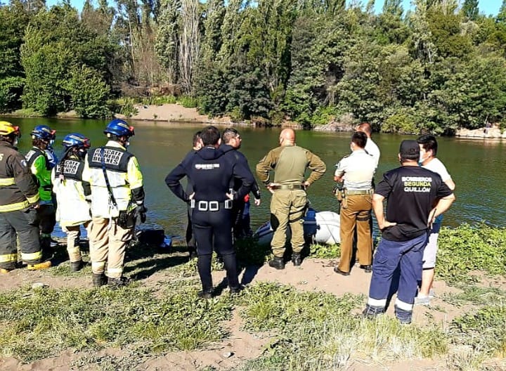 Joven de Concepción falleció tras ahogarse en río Itata en la comuna de Quillón