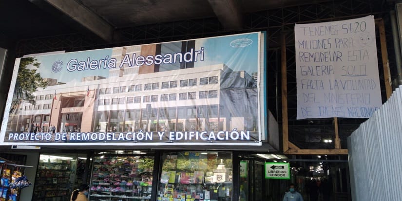 Fundación Síntesis se refirió al fin de la concesión de la Galería Alessandri de Concepción