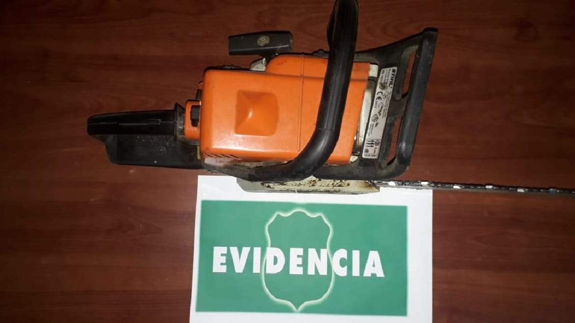 Defensa buscará cambiar prisión preventiva de detenido por atacar con motosierra a su familia en Biobío