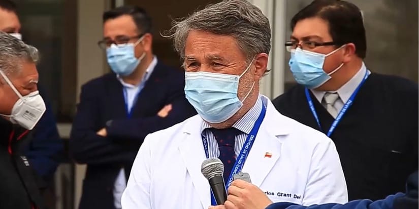 En estado grave se mantiene el doctor Carlos Grant en Concepción: “La evolución no ha sido satisfactoria”