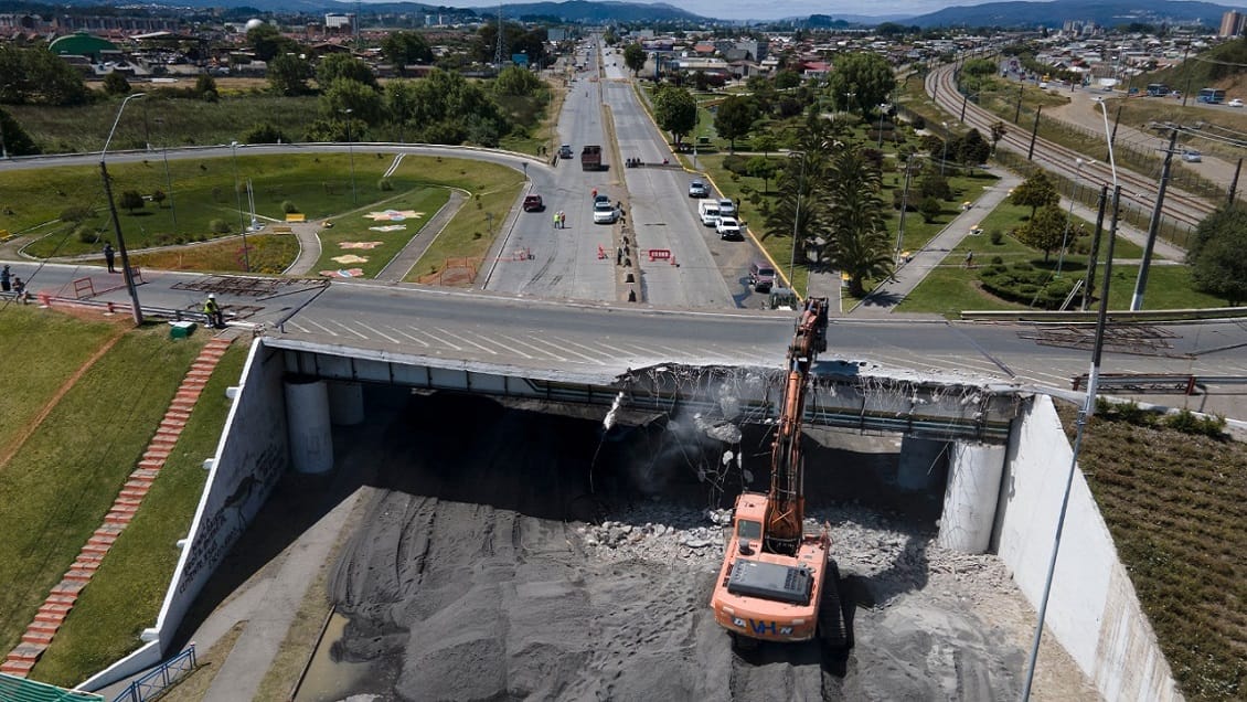 Talcahuano: Los plazos que corren para la instalación del puente mecano de emergencia en Perales