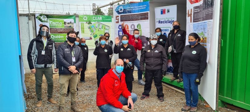 Subsecretario del Medio Ambiente realiza visita a Centro de Educación Ambiental de Reciclaje que está por finalizar obras