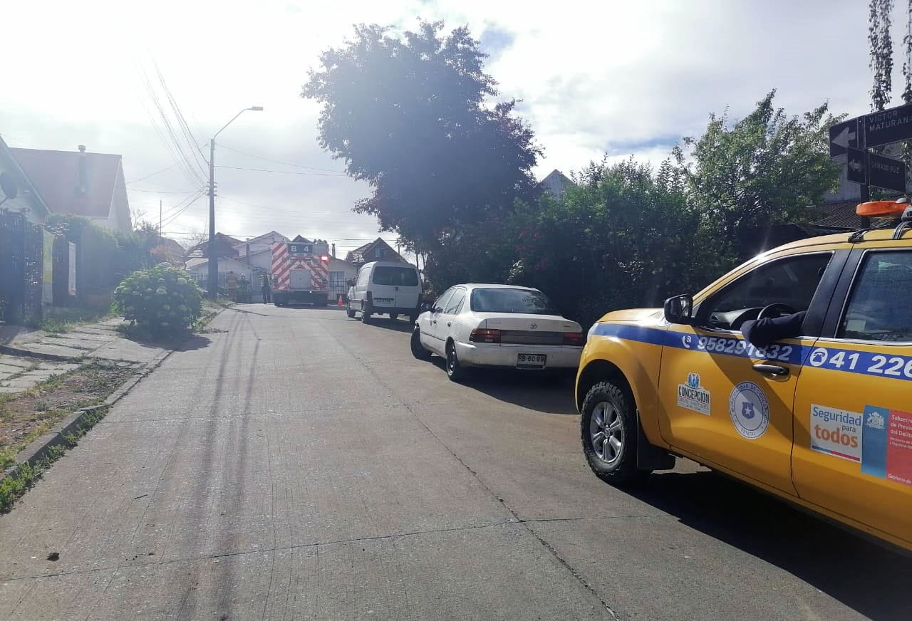 Cuatro viviendas afectadas dejó explosión de alcantarillado en Concepción