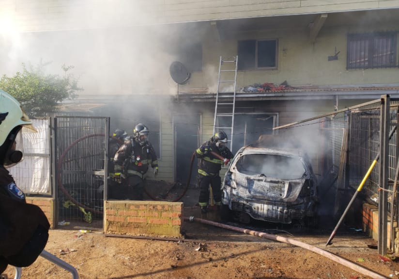 Homicidio e incendio en Talcahuano están conectados: Fueron a quemar departamento como represalia