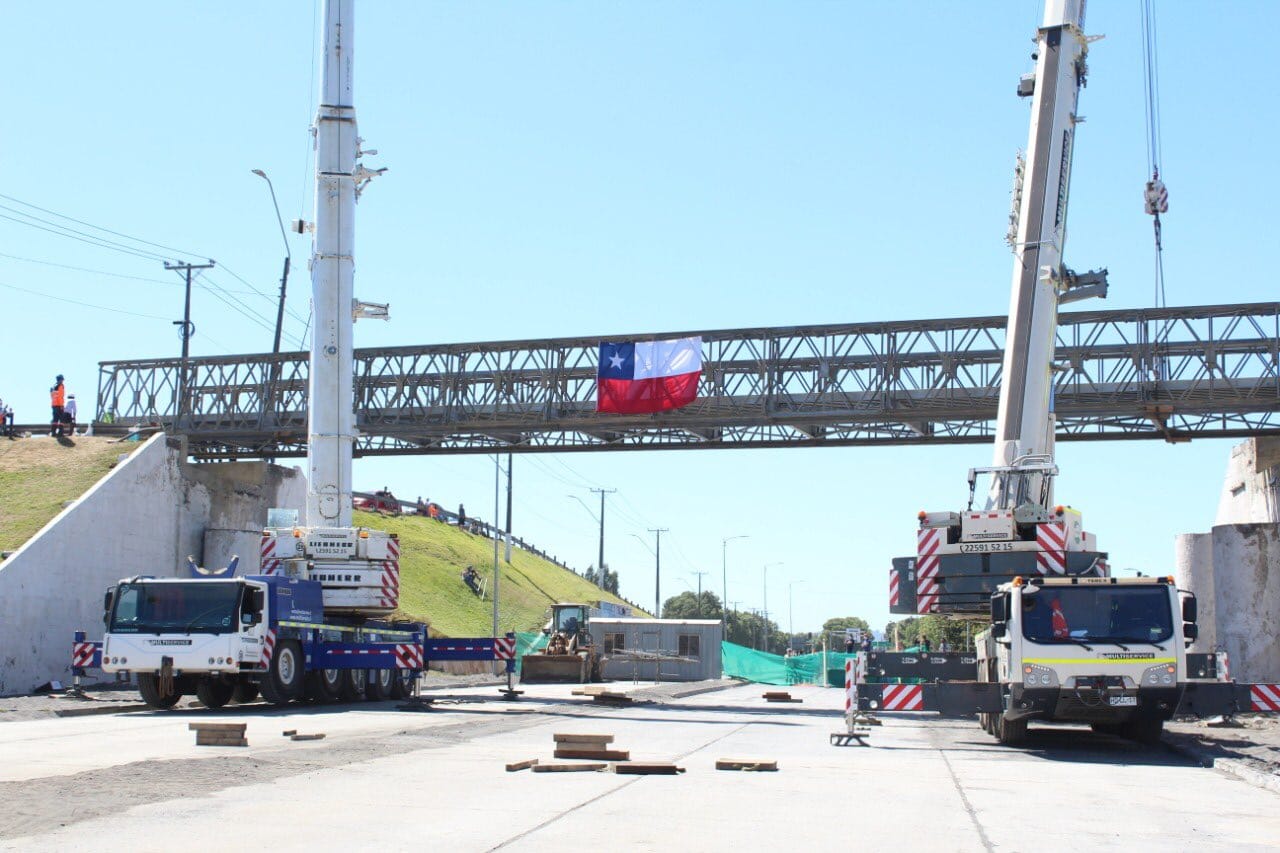 Esta tarde quedará habilitado el Puente Perales en Talcahuano