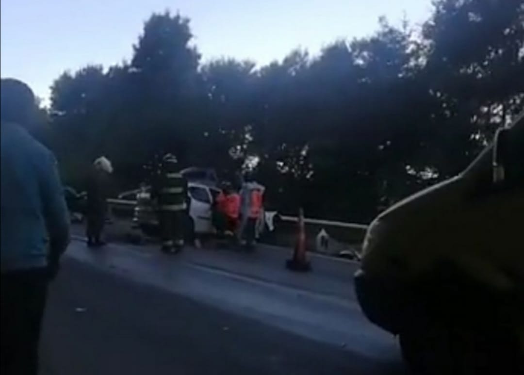 Dos fallecidos deja accidente en la ruta de la Madera