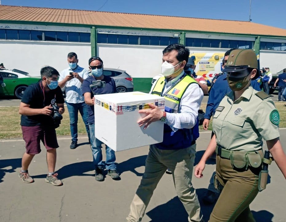 Estos son los 13 centros médicos del Biobío que recibieron vacunas contra el Covid-19