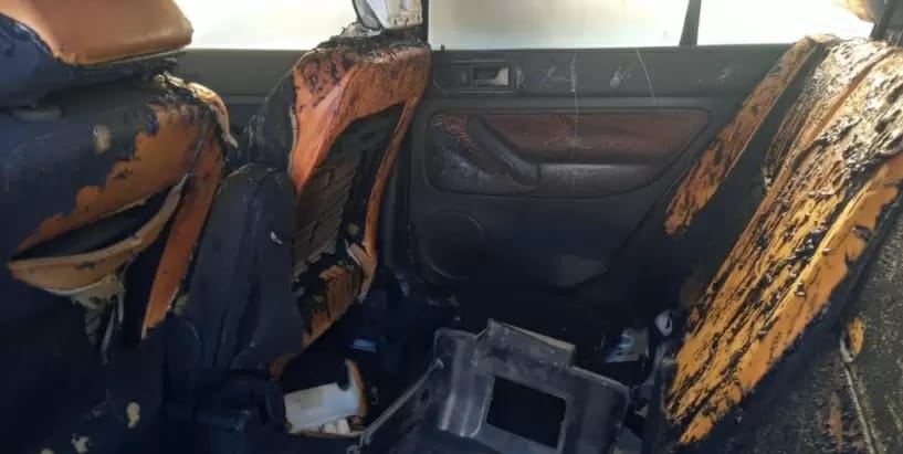 Por femicidio y homicidio frustrado reformalizan a carabinero que quemó auto de expareja en Los Ángeles