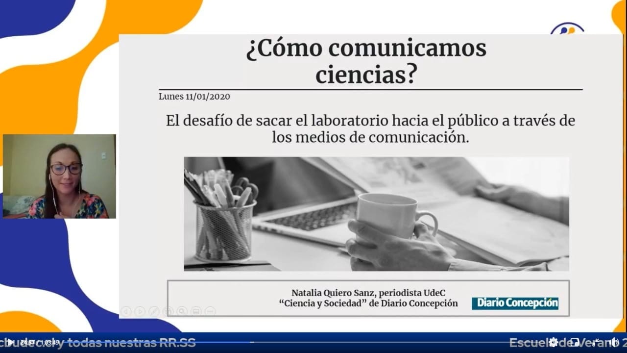 Covid-19 y bioética marcaron Escuela de Verano en el Centro de Biotecnología UdeC