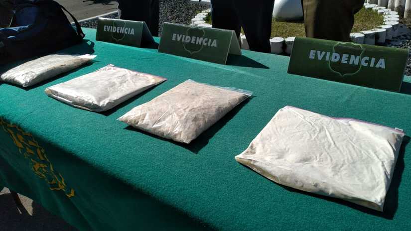 Sabueso antidrogas “echó al agua” a pasajero de bus que entraba a Concepción con 4 kilos de pasta base