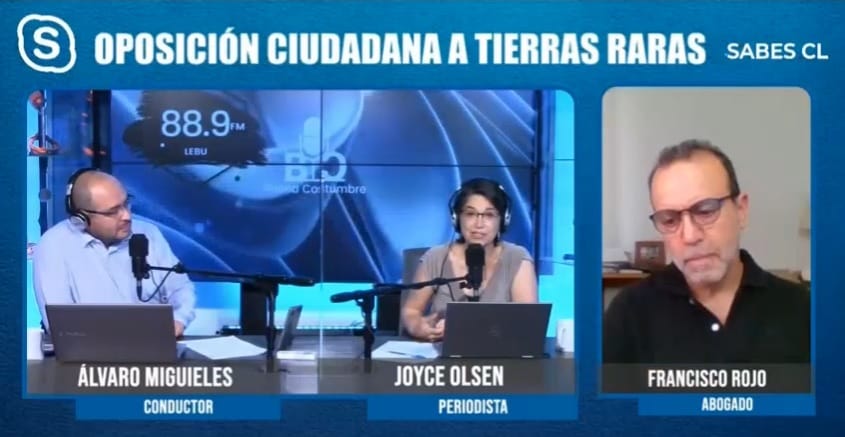 Francisco Rojo, abogado de Penco Sin Mineras, acusó invisibilización de la opinión de los vecinos en proyecto de tierras raras