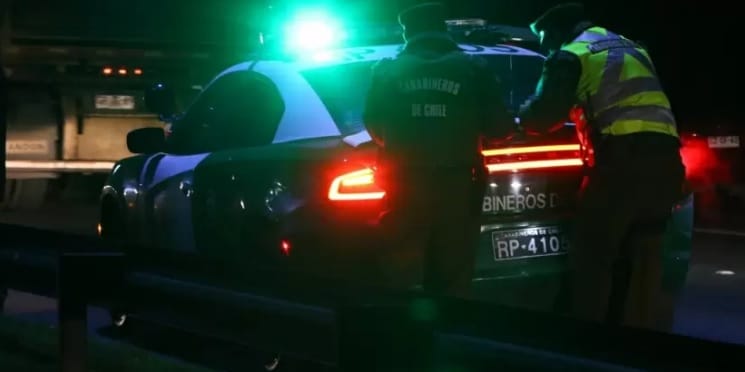 Persecución policial dejó dos muertos y un herido en Quirihue