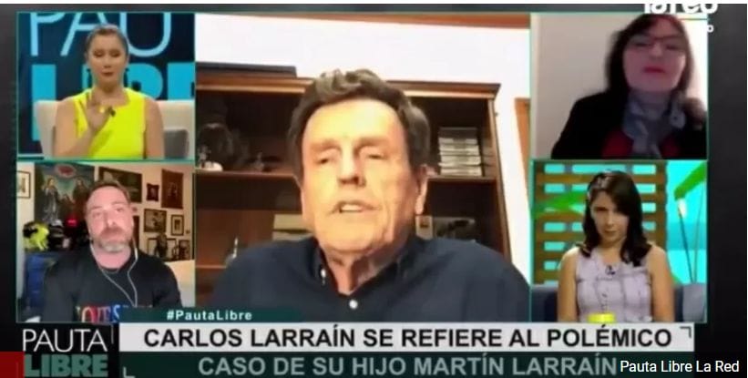 Carlos Larraín ante pregunta por su hijo: “Este niño tiene derecho a seguir viviendo”