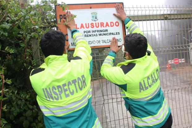 Municipalidad de Talcahuano clausuró cantera en Tumbes por falta de patente municipal