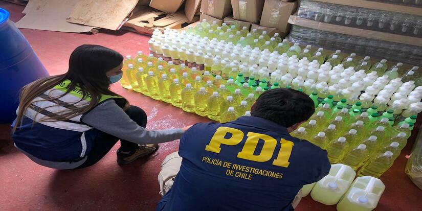 Fábrica de productos de limpieza fue clausurada en Cañete