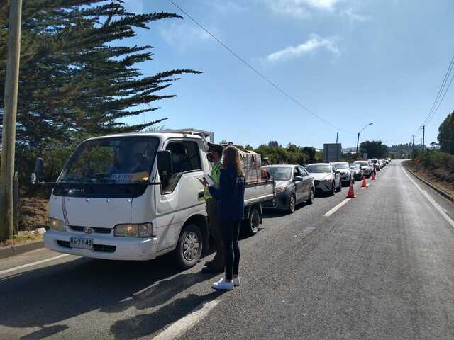 Implementan control para evitar que turistas del Gran Concepción lleguen a Cobquecura