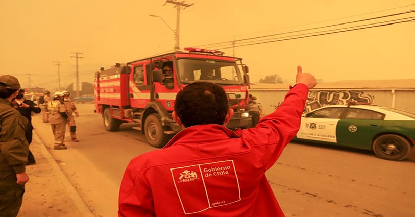 Autoridades identificaron origen del incendio de la Reserva Nacional Lago Peñuelas