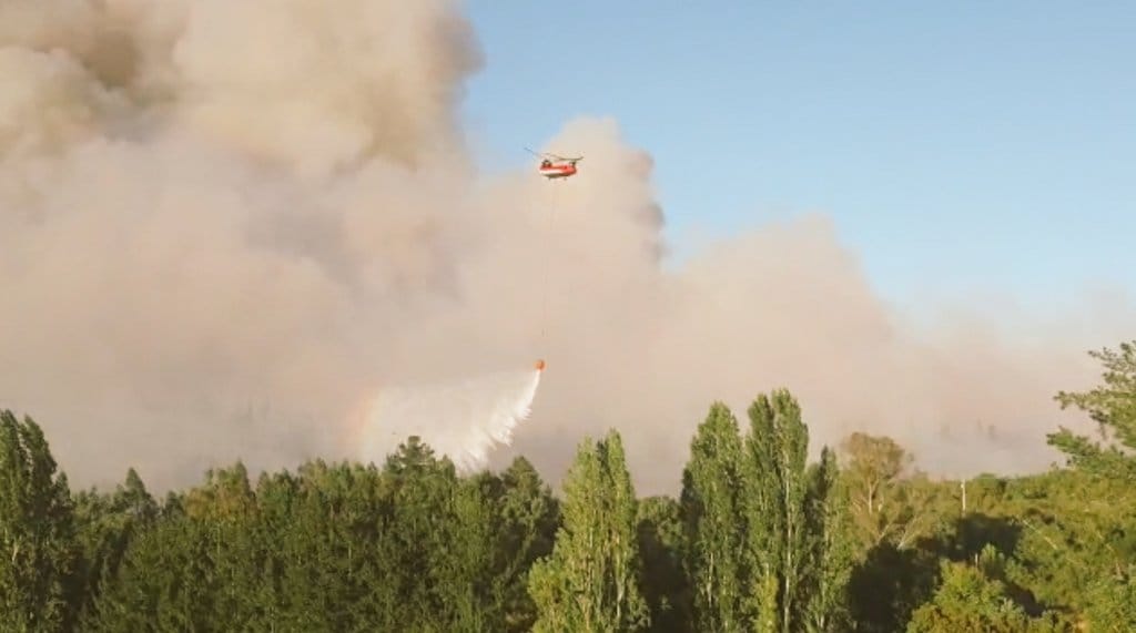 Incendio forestal de Nacimiento y Santa Juana ya ha consumido más de 660 hectáreas