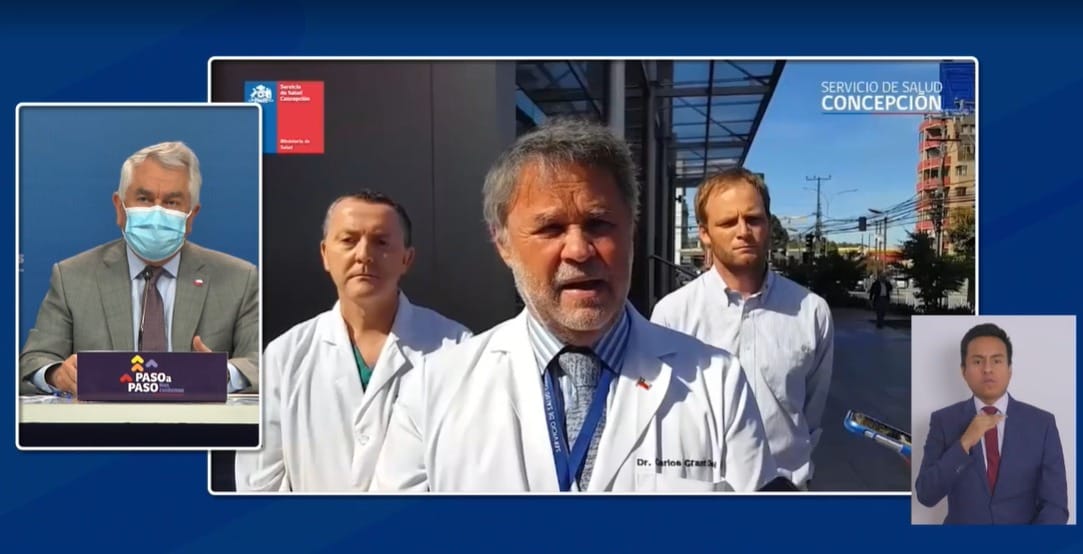 Ministro Paris realizó sentido homenaje a fallecido doctor Carlos Grant