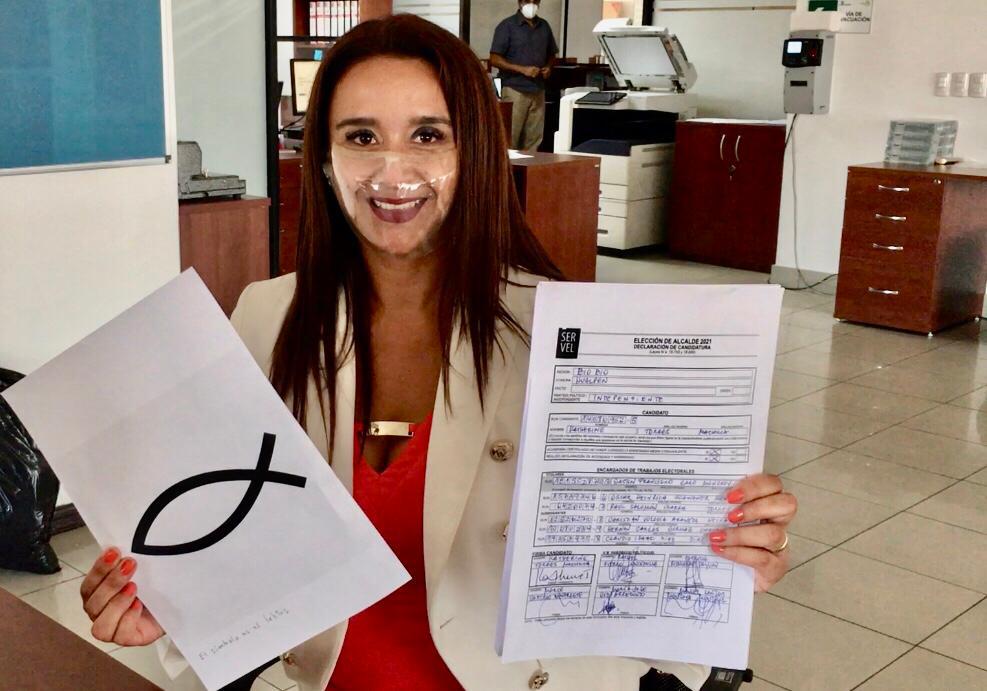Alcaldesa Katherine Torres inscribió su candidatura para reelección en Hualpén
