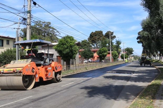 Seguirá el taco en San Pedro de la Paz: Trabajos de reparación de calle se extenderán por siete días