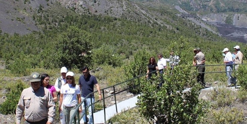 Parque Nacional Laguna del Laja cierra su puertas durante paso del sistema frontal