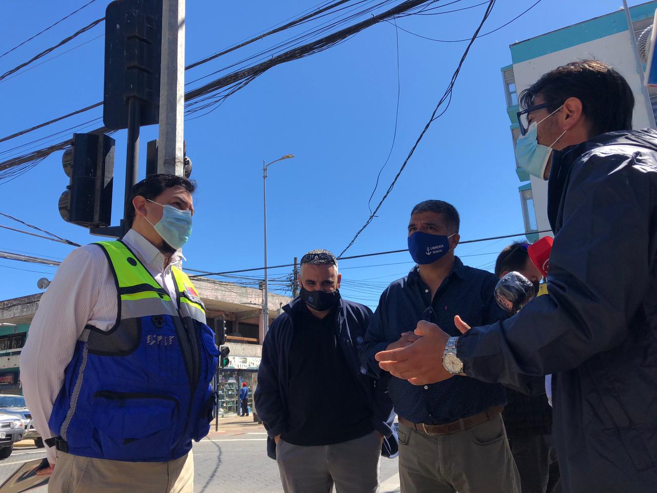 Salud fiscalizó a comerciantes “rebeldes” de Talcahuano: Acordaron reunión de coordinación