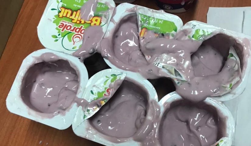 Escondían marihuana y pasta base en potes con yogurt para ingresarlos a recinto penal en Lebu