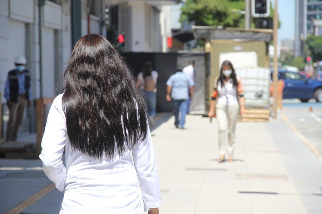 50% de avance registra la reposición de aceras del centro de Concepción