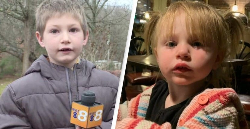 Niño entró a casa en llamas y salvó a bebé: “Estaba asustado pero no quería que mi hermanita muriera”