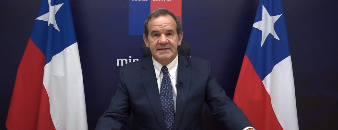 Ministro Allamand aseguró ante que la ONU que luego del estallido social Chile “ha recuperado su normalidad”