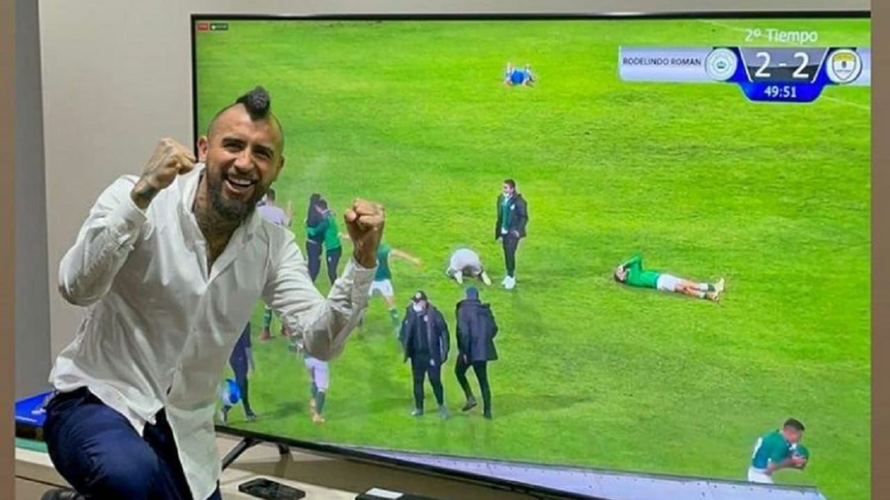 Arturo Vidal tras el ascenso del Rodelindo Román: “Ahora vamos por el título”