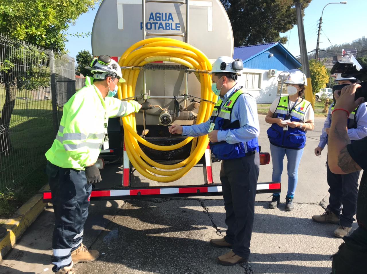 Cuatro sumarios sanitarios a camiones aljibe: Los operadores no estaban capacitados