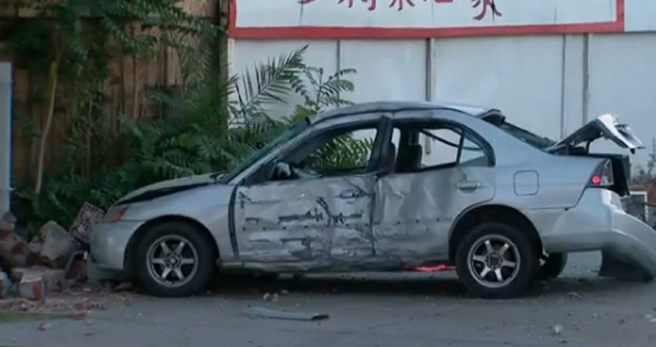 Carabinero falleció tras chocar con un muro de un restaurante de comida china en La Florida