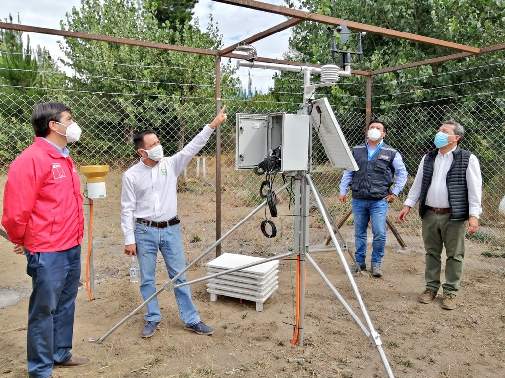Nueva estación meteorológica entregará información online para agricultores en Laja