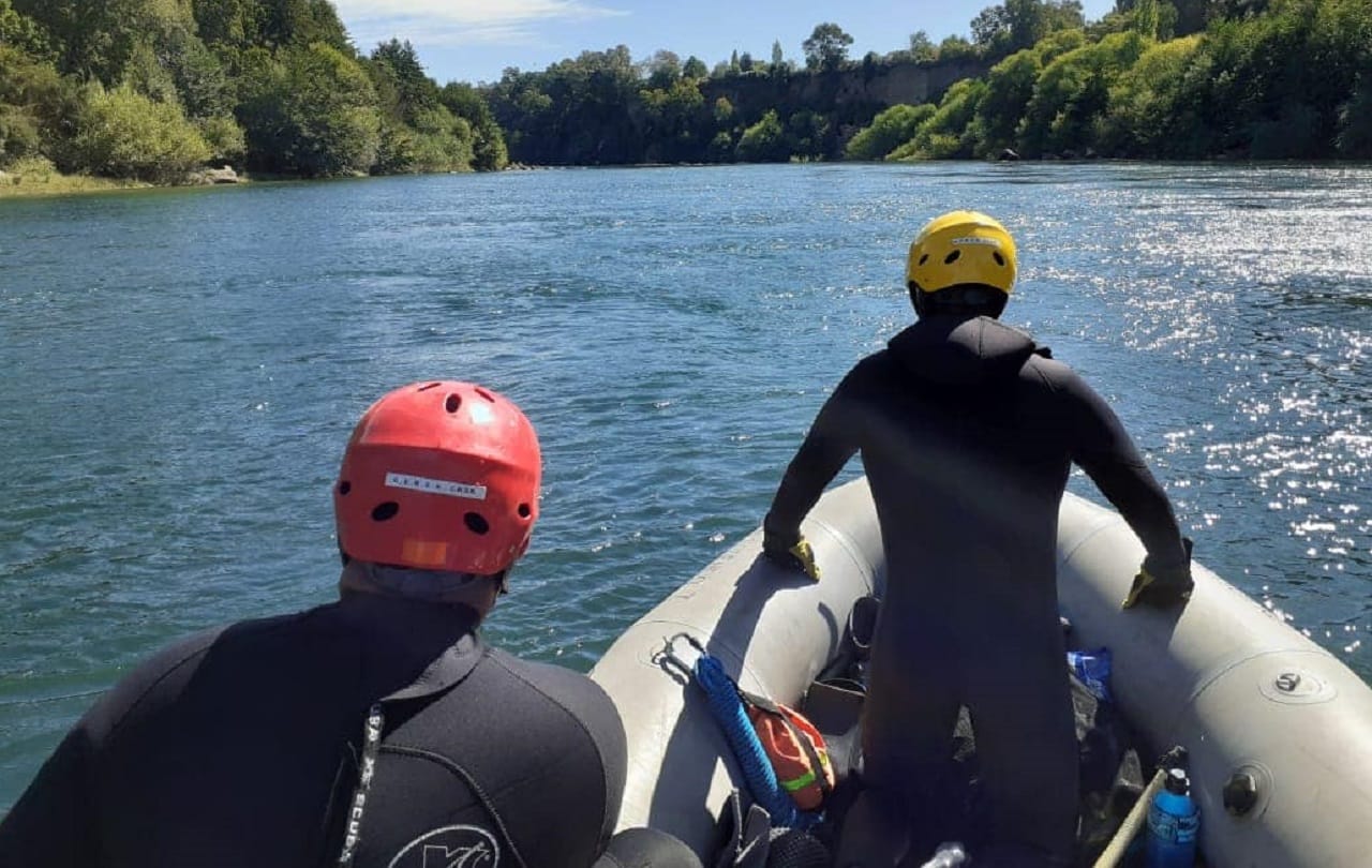 Continúa búsqueda de dos personas desaparecidas en Río Biobío