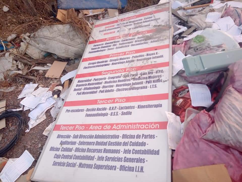 Habían fichas de pacientes: Dictan sumario sanitario al Hospital de Lota por desechos encontrados en cerro de Colcura