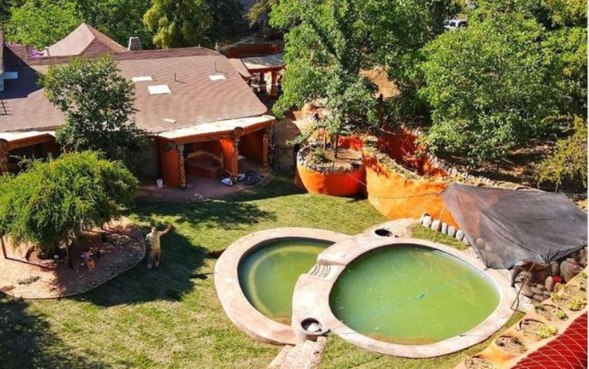 El impresionante antes y después del hotel de Pangal y su familia tras paso de aluvión