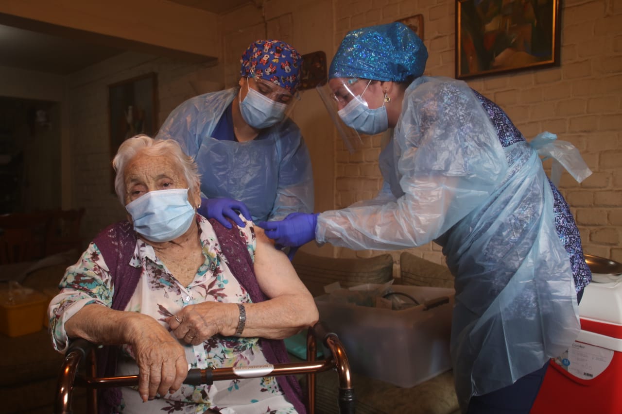 Más de 55 mil personas se han vacunado en el Biobío con las primeras dosis contra el Covid-19