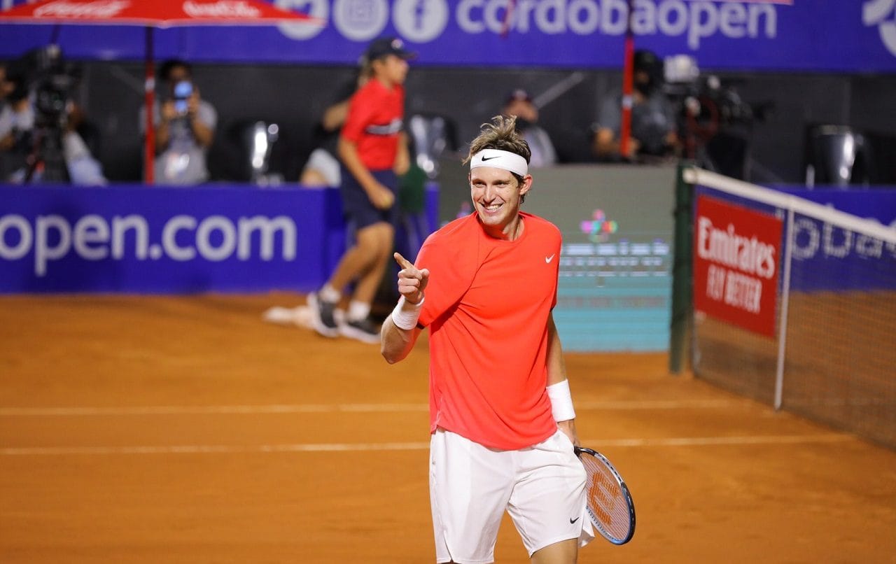 Nicolás Jarry ganó en su debut en el ATP 250 de Córdoba
