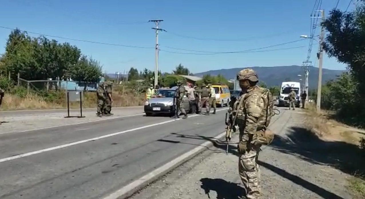 Iniciaron primeros patrullajes con FF.AA. en la Macrozona Sur