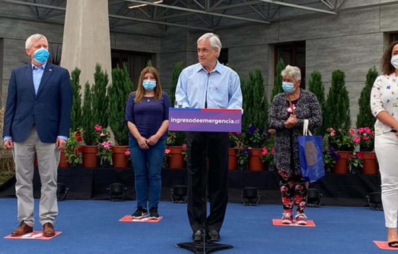 Presidente Piñera defendió control de identidad como instrumento