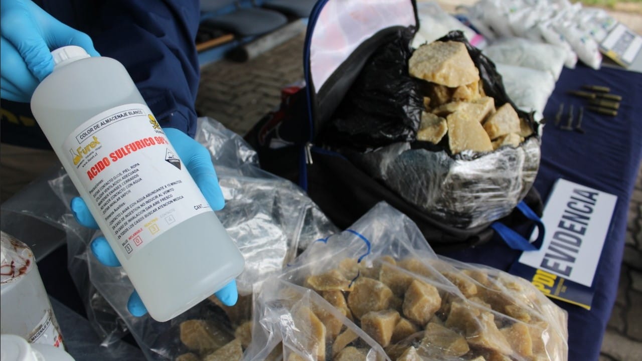 Operativo de la PDI del Biobío terminó con 6 detenidos y más de un millon de dosis de droga incautada
